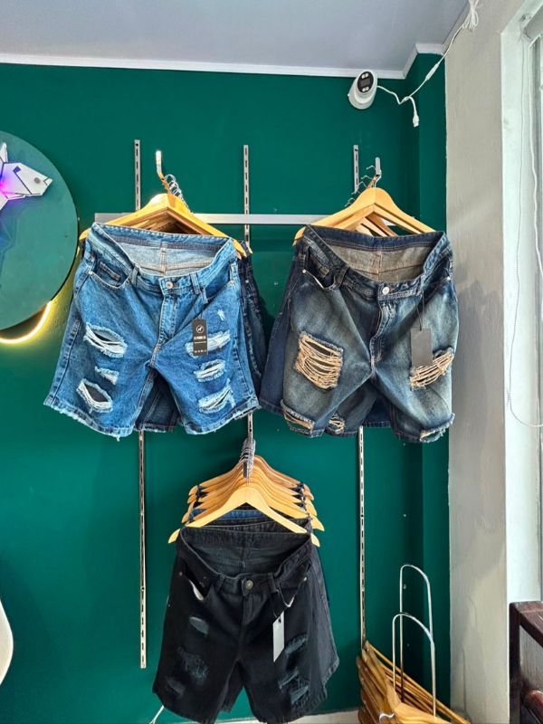 Shorts de Mezclilla Rotos
